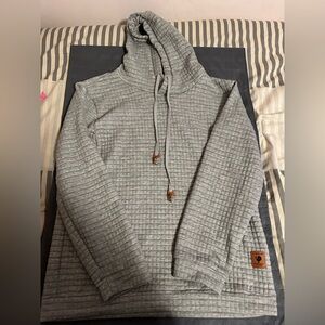 Gray women’s sweatshirt
